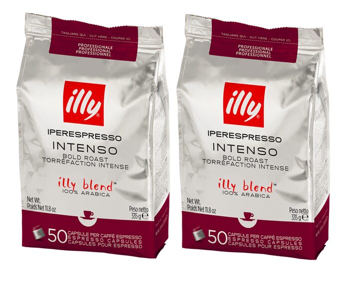 Kafijas kapsulas Illy IperEspresso Intenso (100 gab) (0.74eur/gab)