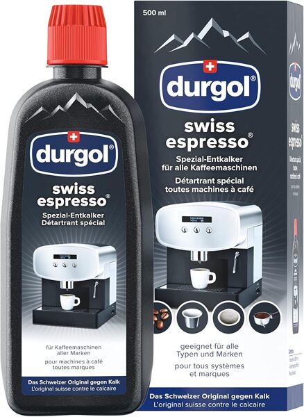 Kafijas automātu atkaļķotājs Durgol Swiss Espresso (500ml)