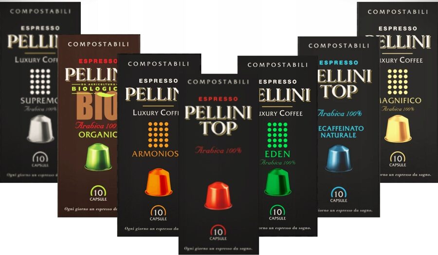 Kafijas kapsulas Pellini Arabica Nespresso Set (70 gab) (0.447eur/gab)