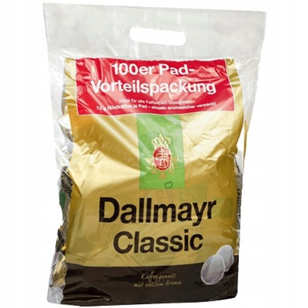 Kohvipadjad  Dallmayr Classic (100 tk) (0,33eur/tk)