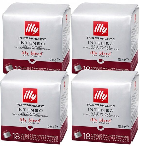 Kohvikapslid Illy IperEspresso Intenso (72 tk) (0,762eur/tk)