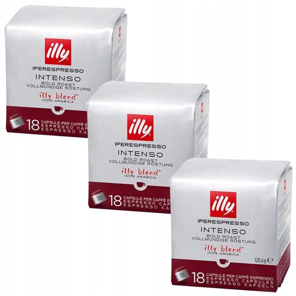 Kohvikapslid Illy IperEspresso Intenso (54 tk) (0.822eur/tk)