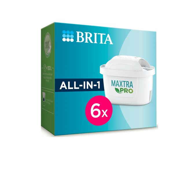 Vandens filtro kasetė BRITA Maxtra Pro, 150 litrų (6 vnt.)