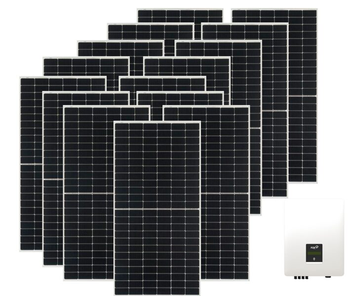 Saules Bateriju Komplekts "Privātmāja"- 5.74kW (Sertificēts pieslēgšanai Sadales Tīkliem)